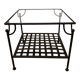 Wrought-iron coffee table