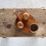 walnut salt & pepper set