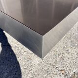 Coffee table in the style of Willy Rizzo Italian Design 1970.