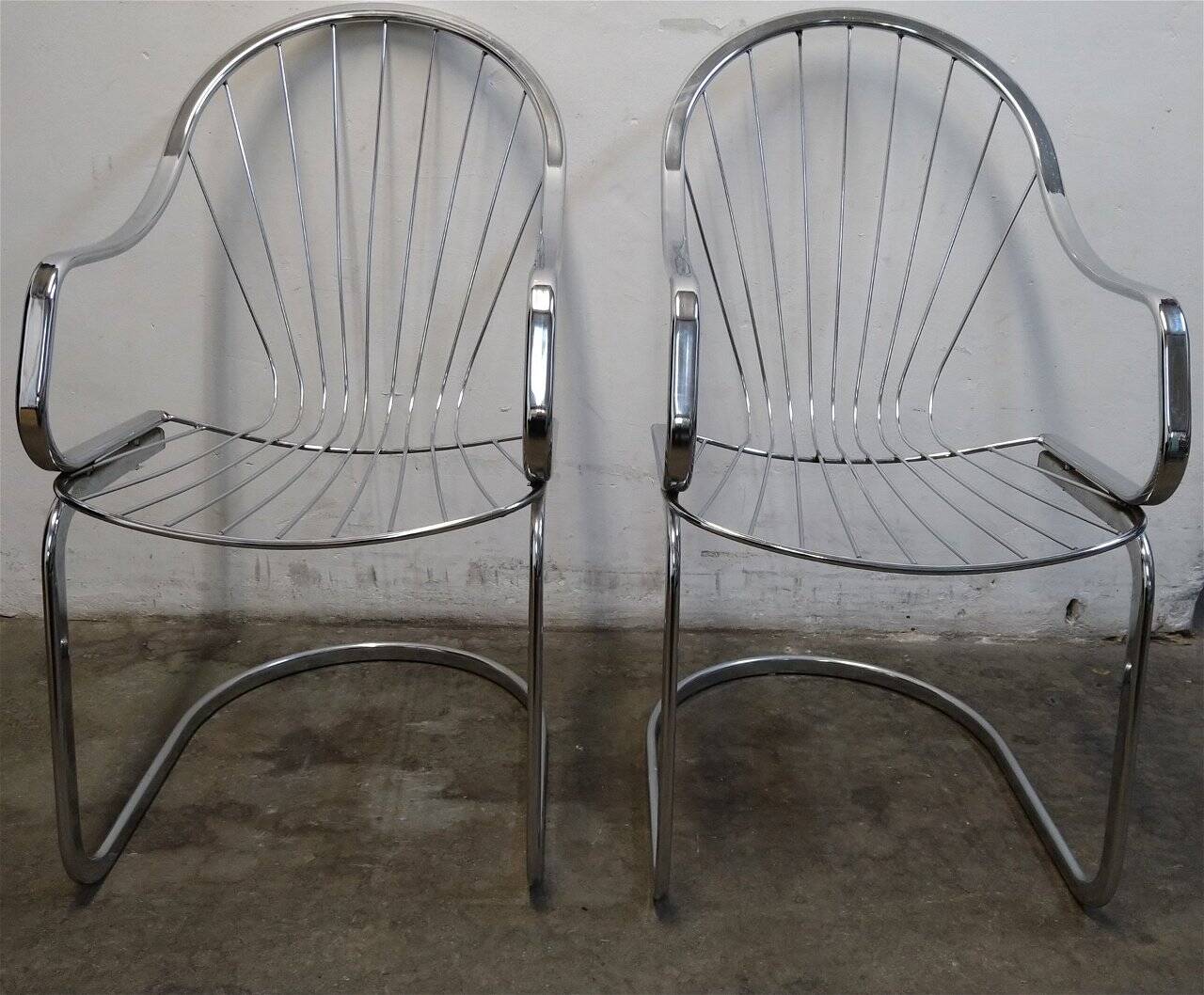 2x Gastone Rinaldi chairs