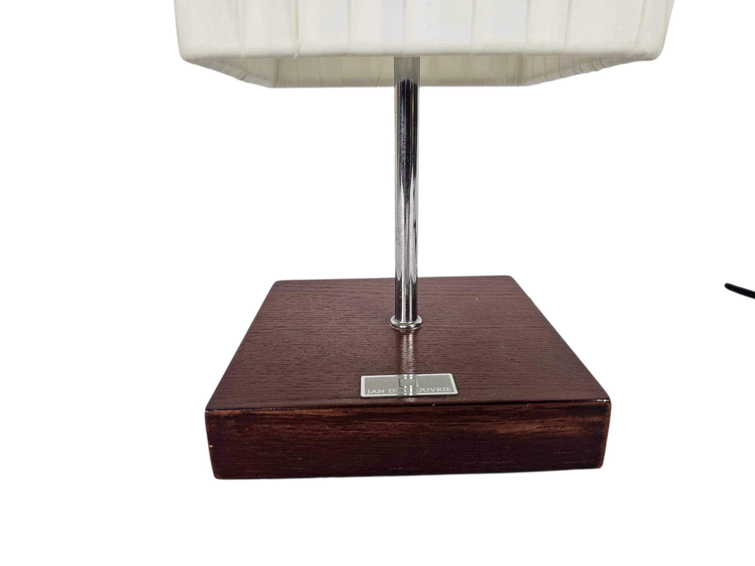 Boxford Holland - Jan des Bouvrie - table lamp - teak - 80's