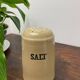 Vintage English stoneware salt cellar