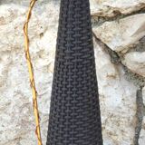 Black scoubidou bottle
