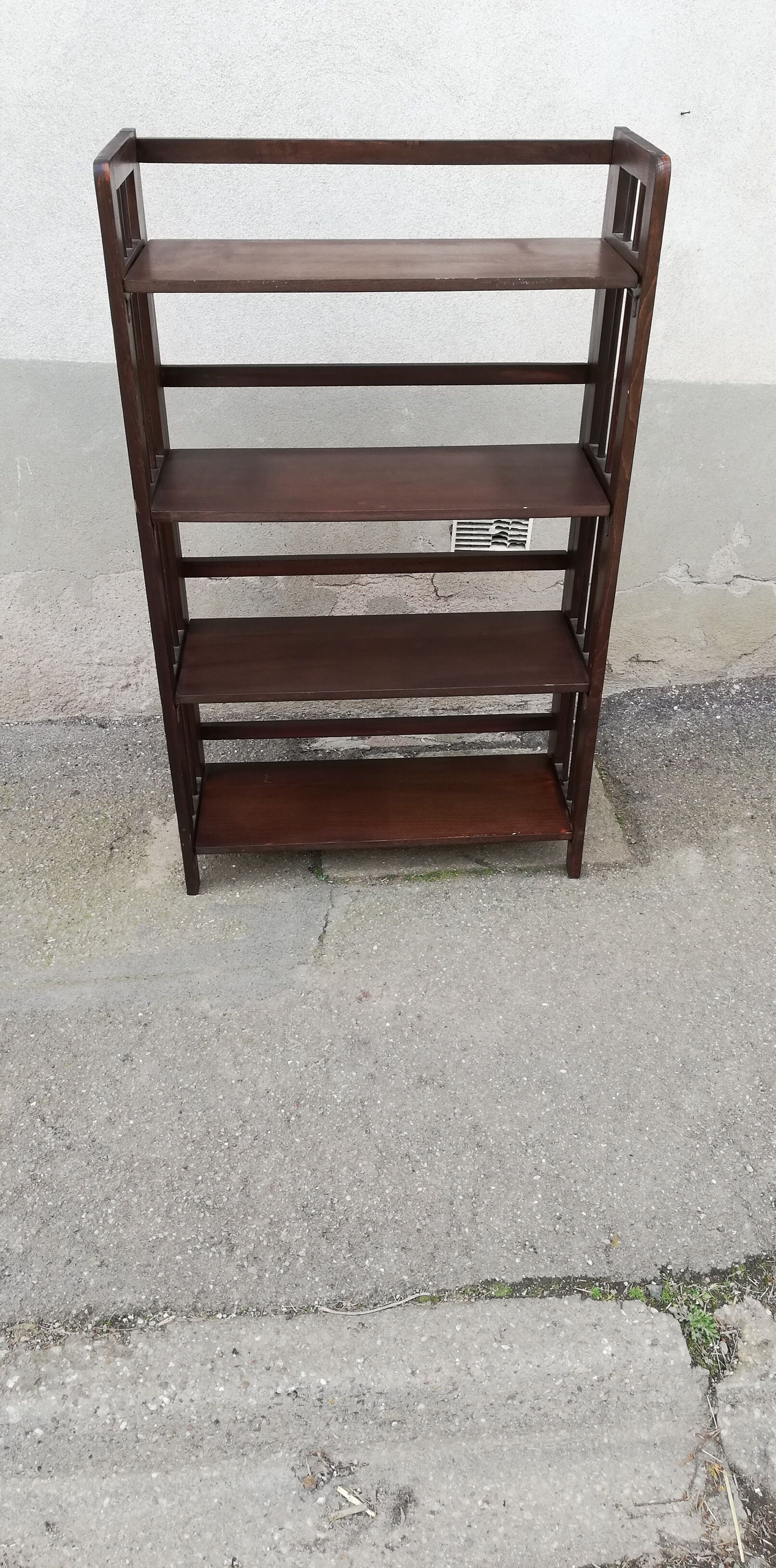 Folding vintage shelf