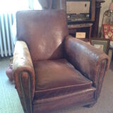 The 1930s leather club Chair