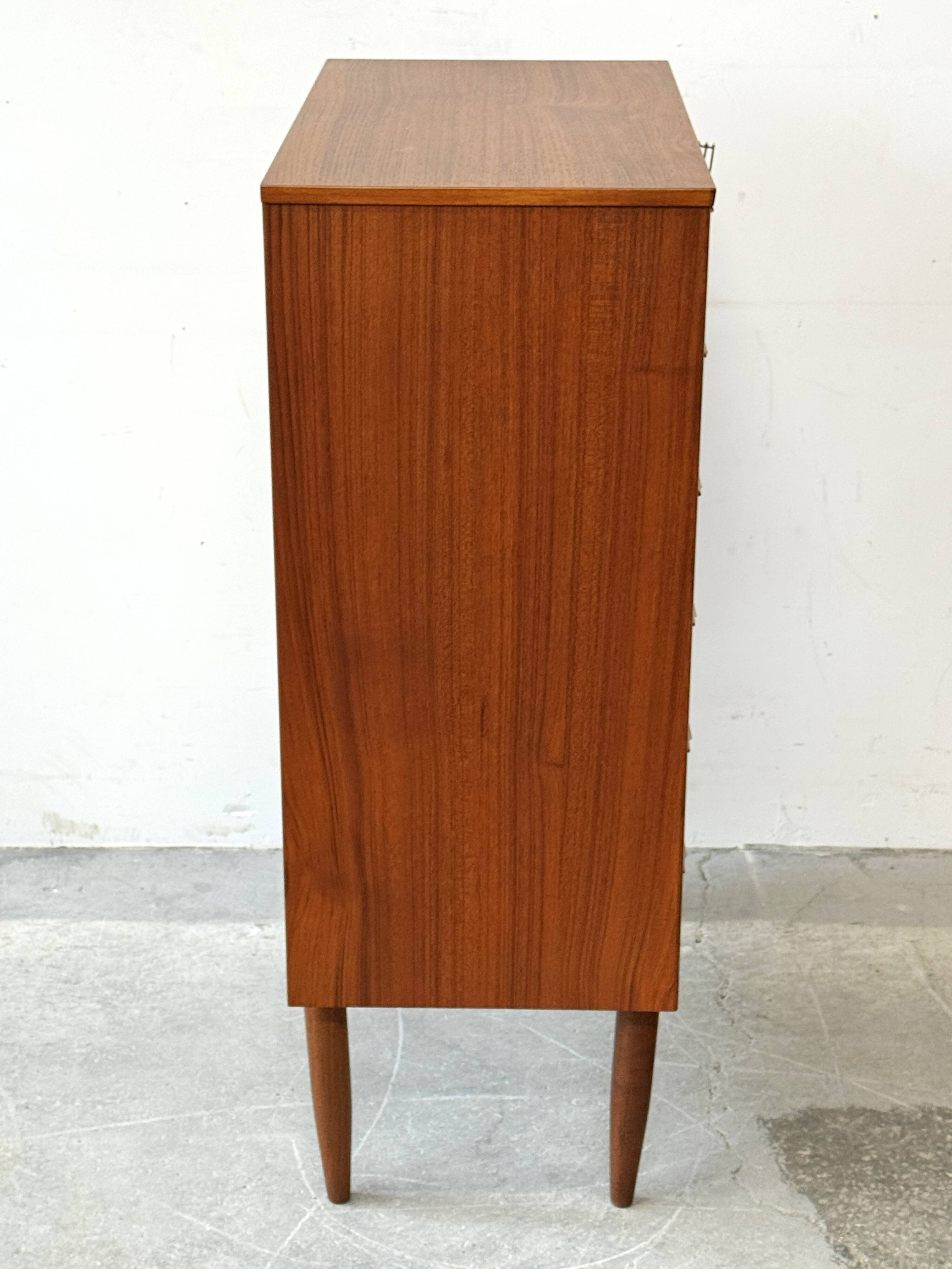 Teak Drawer Cabinet, Denmark 1960s/1970s, VNTG, Mid-C Modern