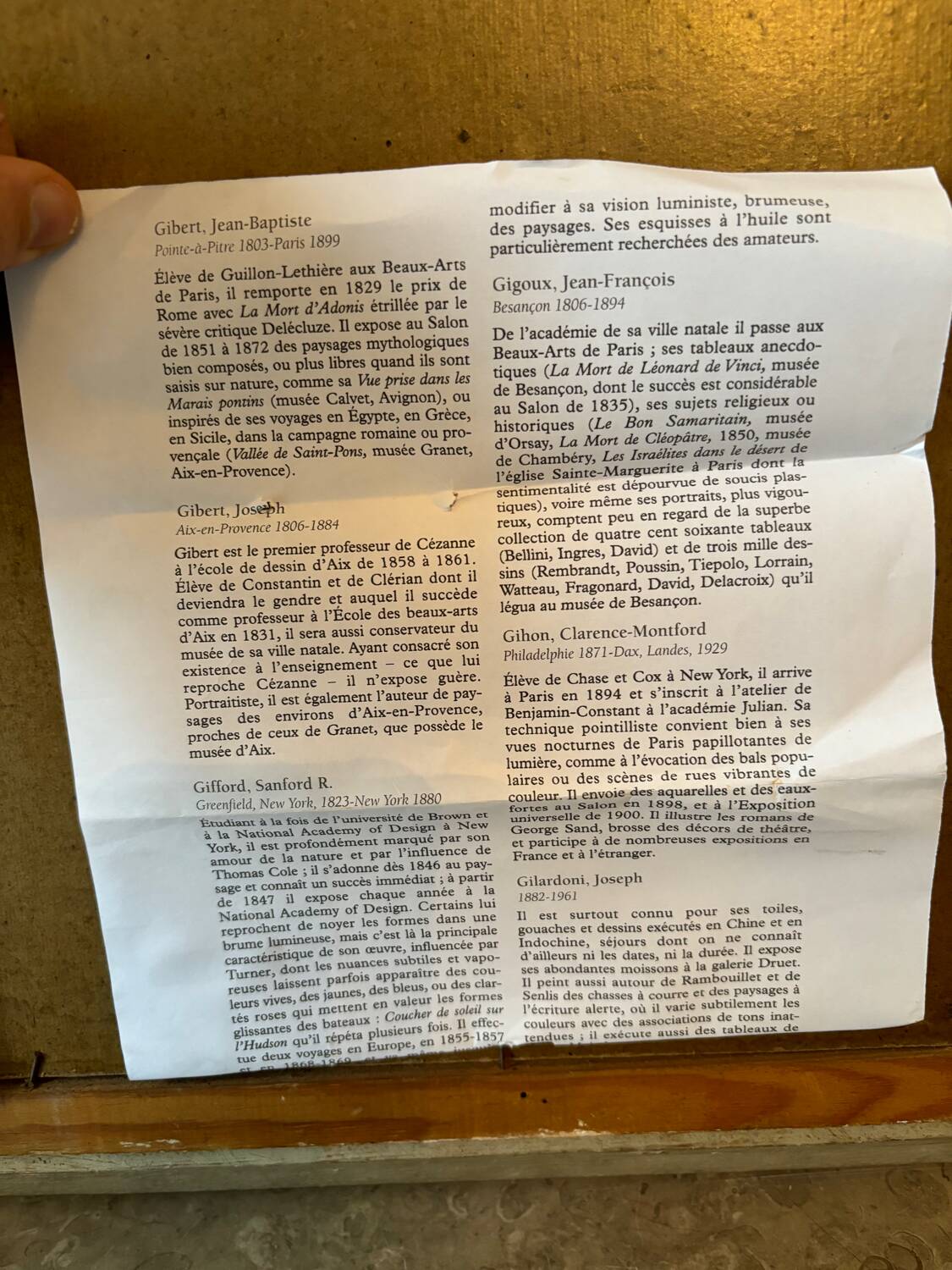 Still life signed Gilardoni