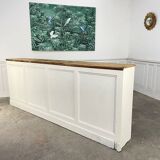 1950s oak countertop sideboard