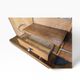 Vintage XL wall coat rack in wood for entrance / Wall coat rack