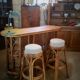 Rattan bar