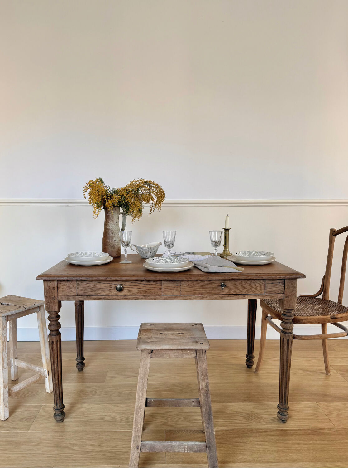 Table en chêne ou bureau