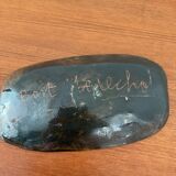 Empty vintage ceramic pocket signed