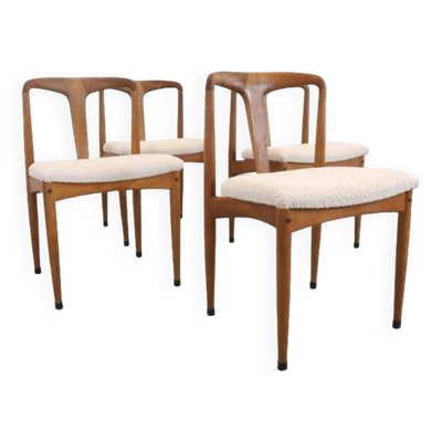Ensemble de 4 chaises 'Dyrepark' Johannes Anders pour Uldum Juliane.
