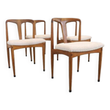 Set van 4 Johannes Anders voor Uldum Juliane stoelen 'Dyrepark'
