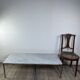 Table basse en marbre Knoll International, années 70