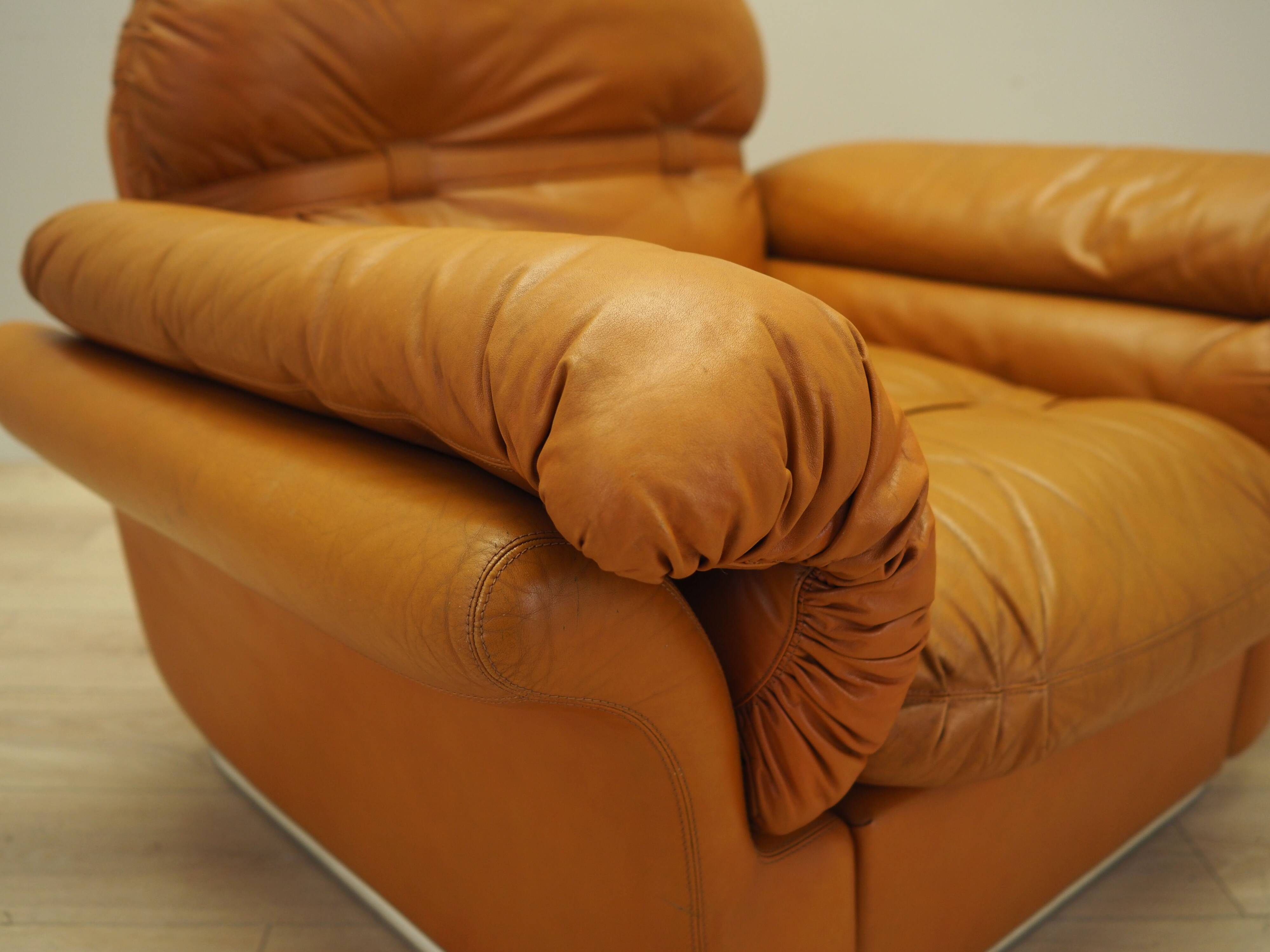 Orange armchair, Space Age design, 1960s, production: Italy