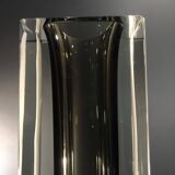 FLAVIO POLI for SEGUSO Vetri d'arte, Multi-layered glass vase, Murano, circa