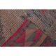 1970s Vintage Turkish Oushak Handmade Wool Cotton Pink Runner Rug 90x365