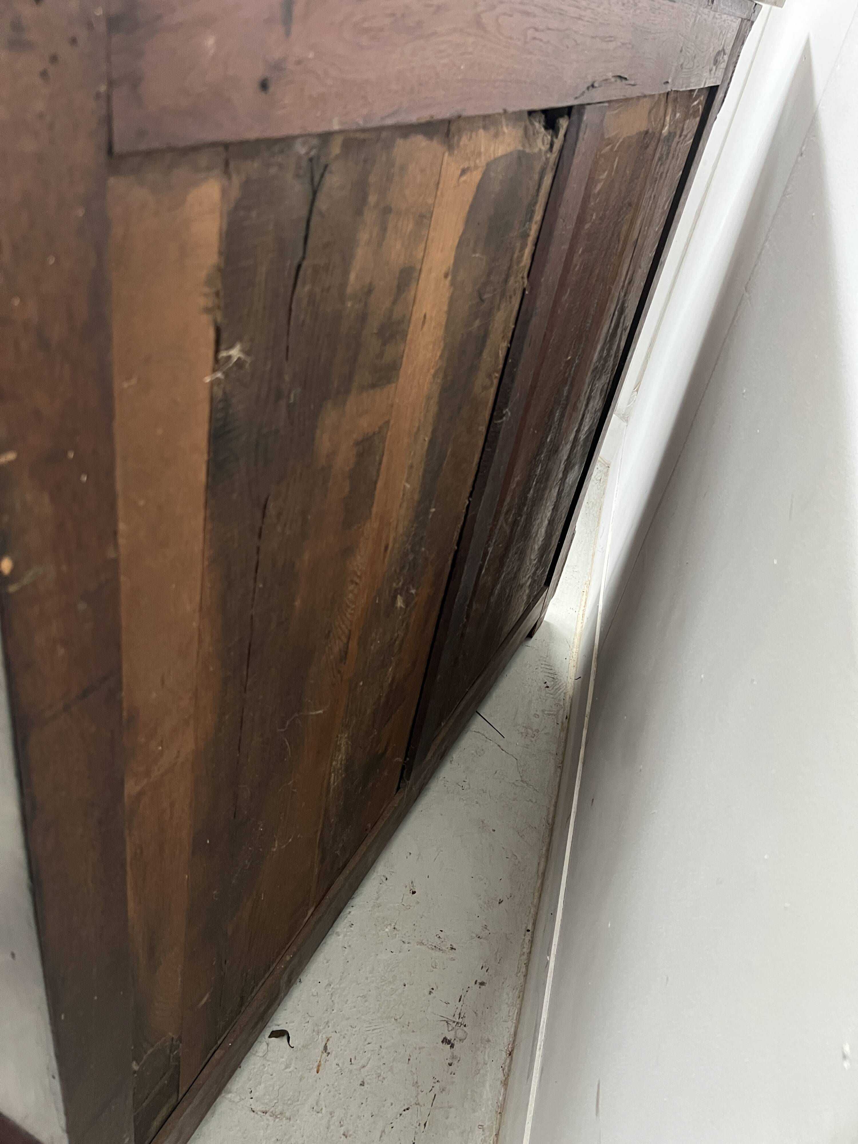 Commode secrétaire Louis Philippe en acajou XIX siècle