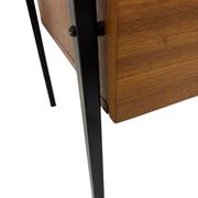 Vintage Small Audio Furniture TV Cabinet Cupboard 1960s Teak Veneer