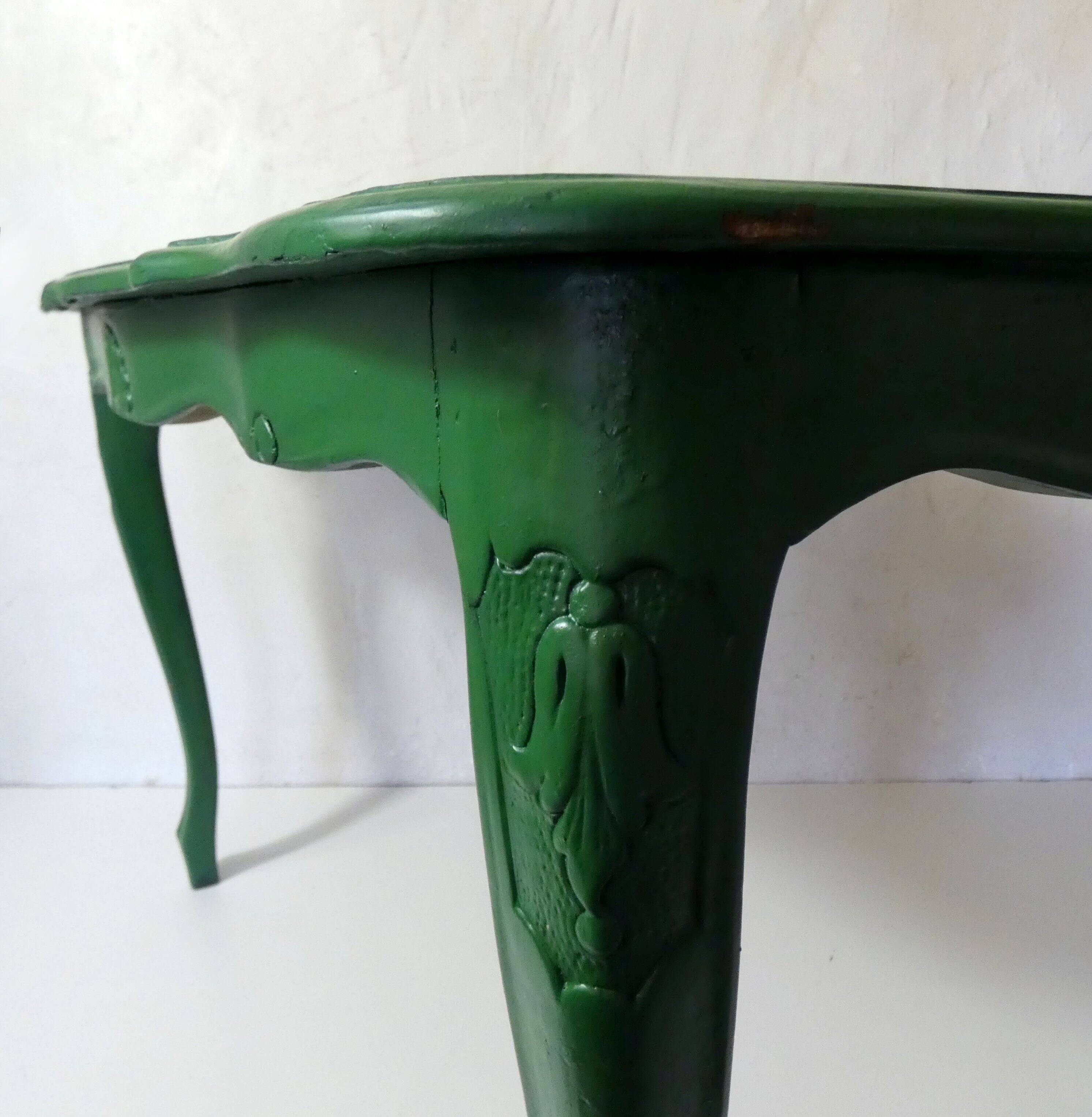 antique wooden coffee table