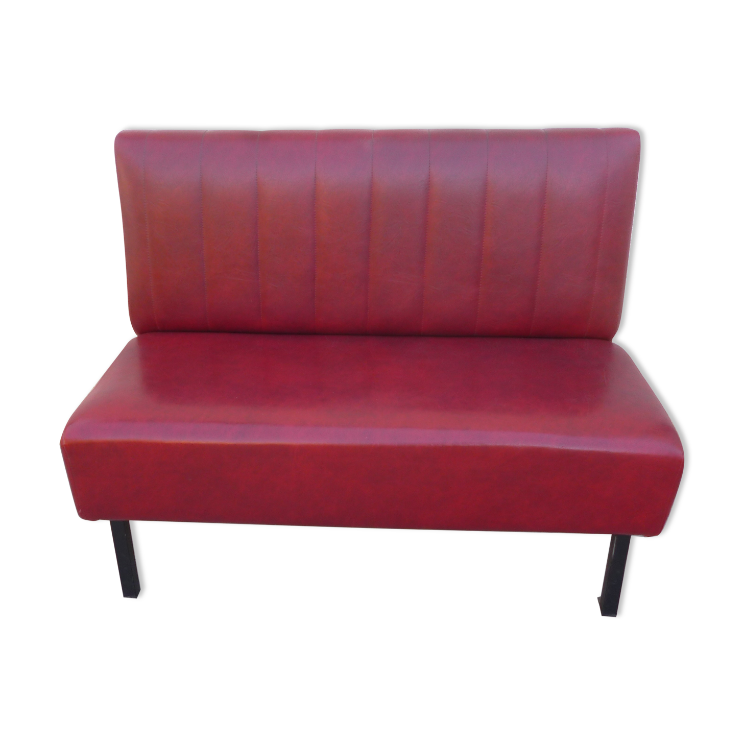 Vintage bistro bench