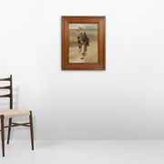French oil painting in the style of Paul Louis Narcisse Grolleron, ca. 1900