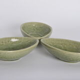 Charolles earthenware cups