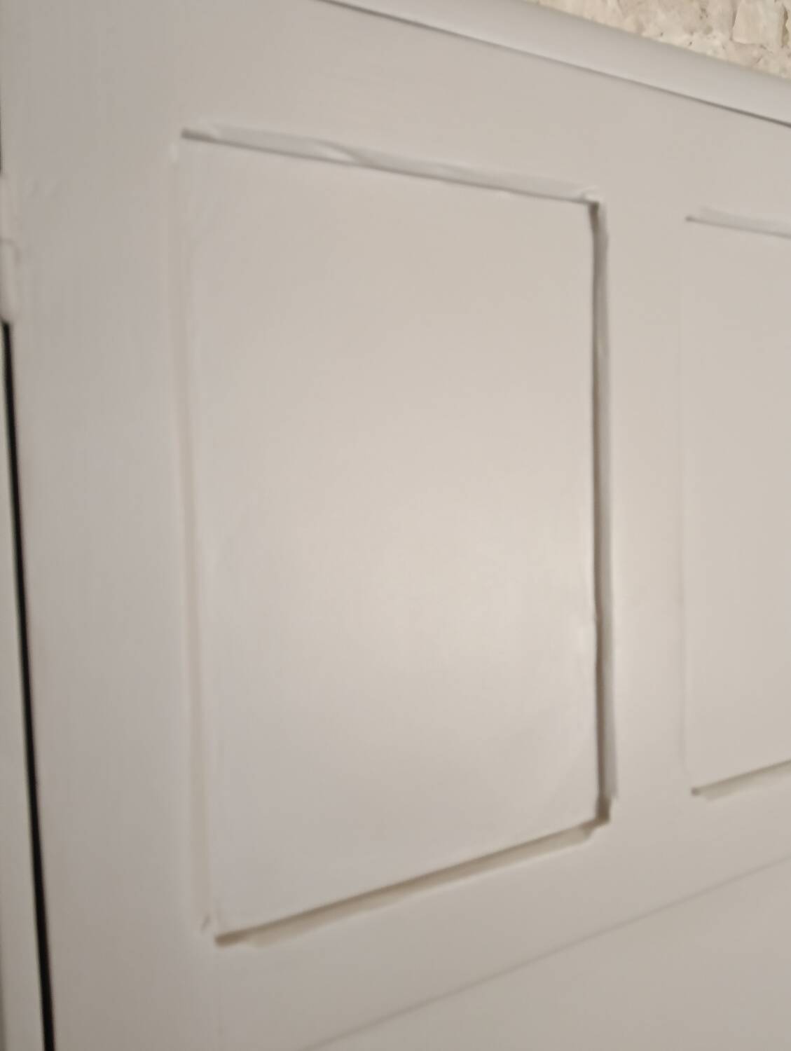 Vintage asymmetrical wardrobe