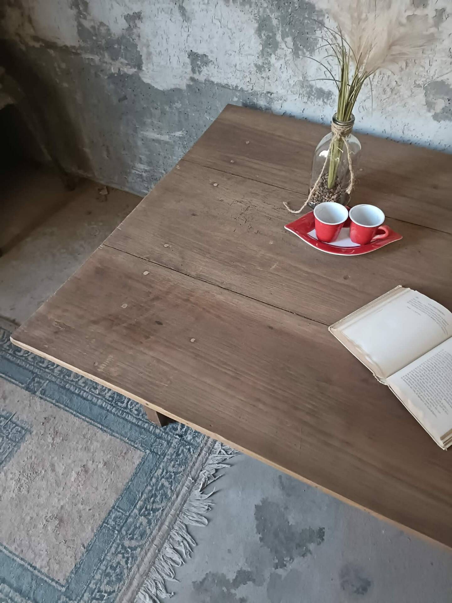 Table basse de ferme 