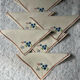 12 embroidered tea towels