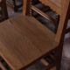 8 chairs danish dowel wood chairs, 1800s