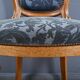 Paire de chaises en chêne, style Louis-Philippe, milieu XXème
