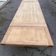 Renovated extendable farmhouse dining table in solid oak, 19th century, 200-300cm.