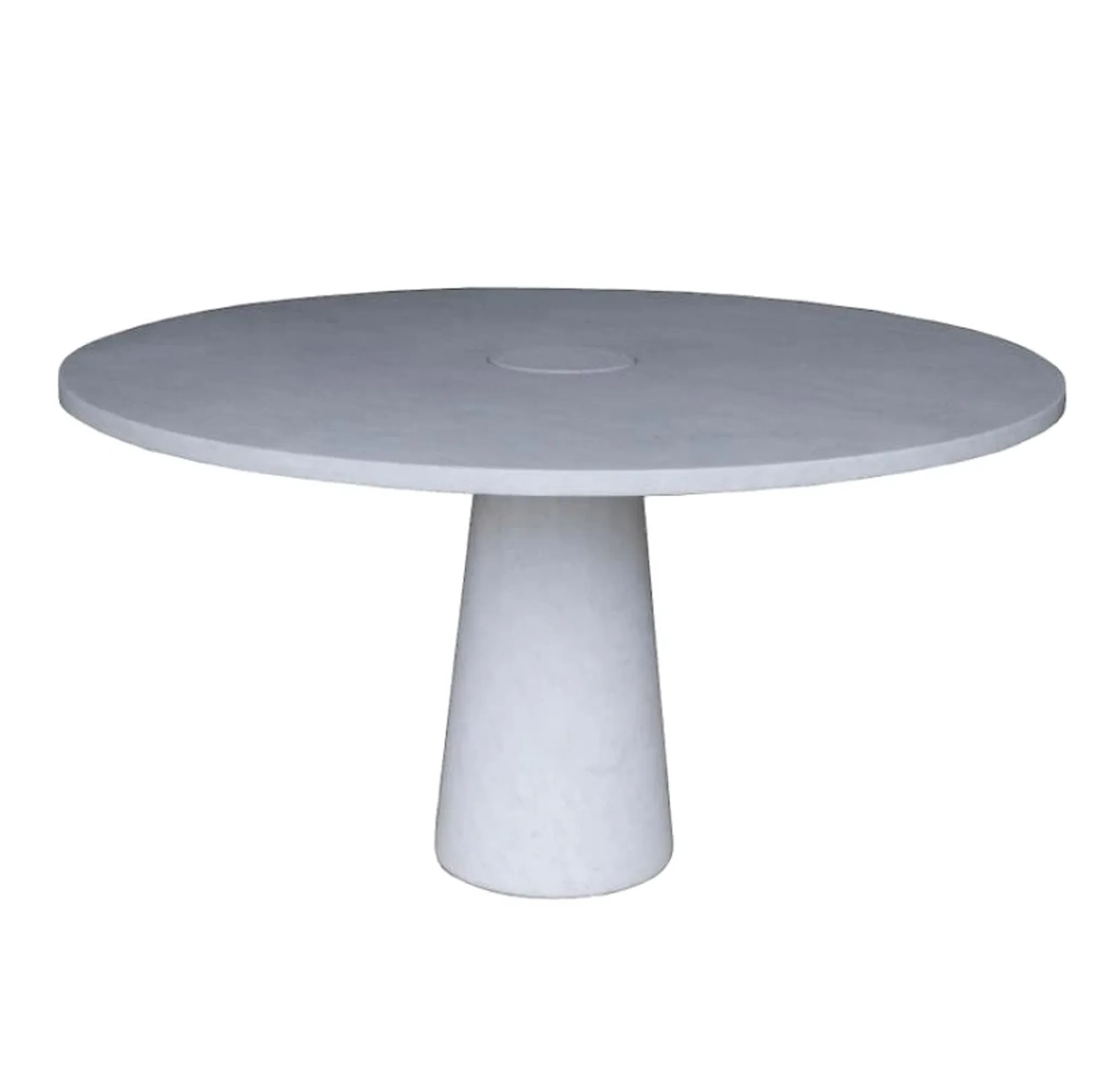 Eros table by Angelo Mangiarotti – White Carrara marble, 1970s