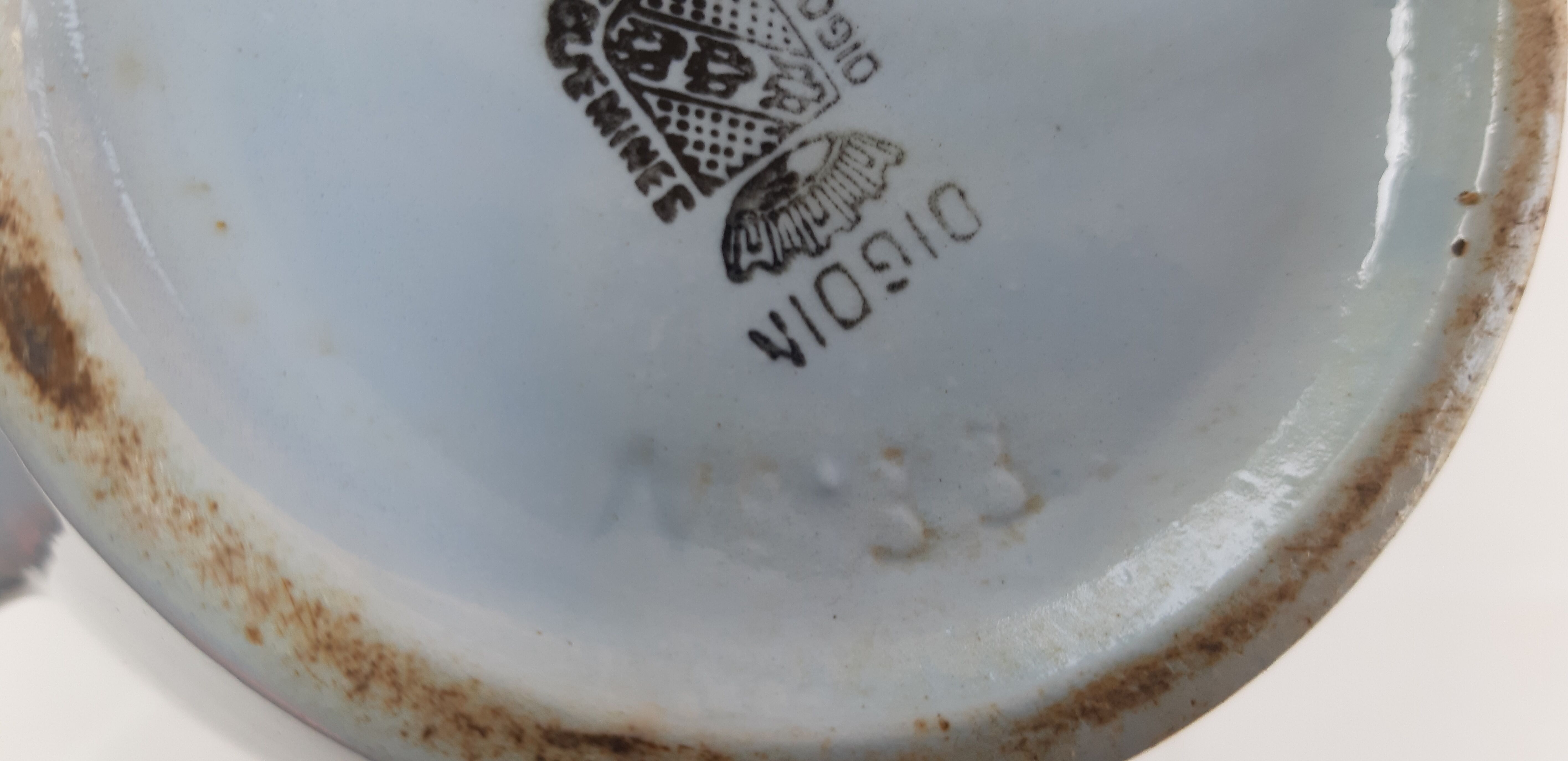 Pitcher Marie Brizard Digoin Sarregueminnes