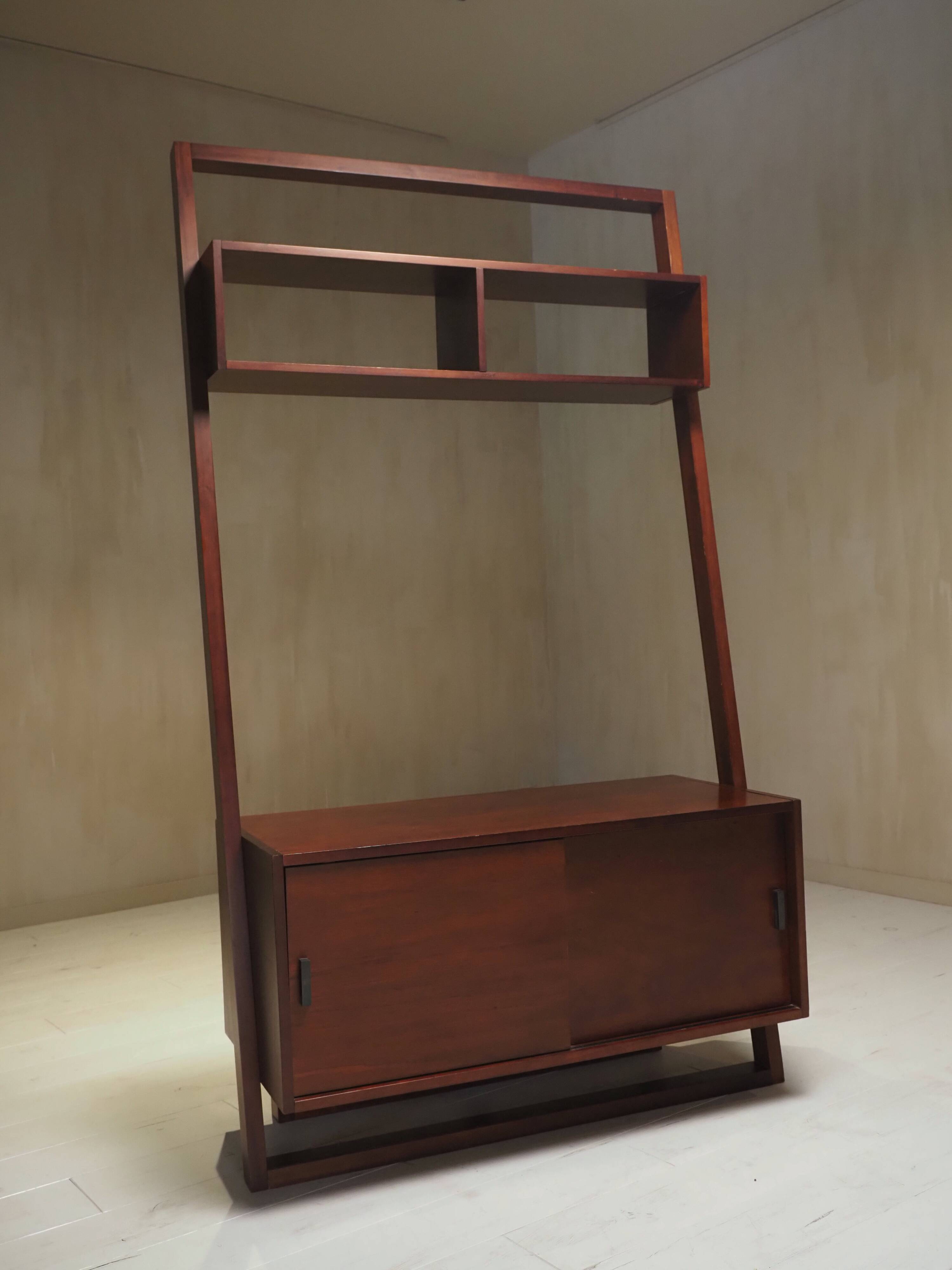 Vintage wardrobe or room divider from the 1970s.