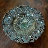 Silver metal basket