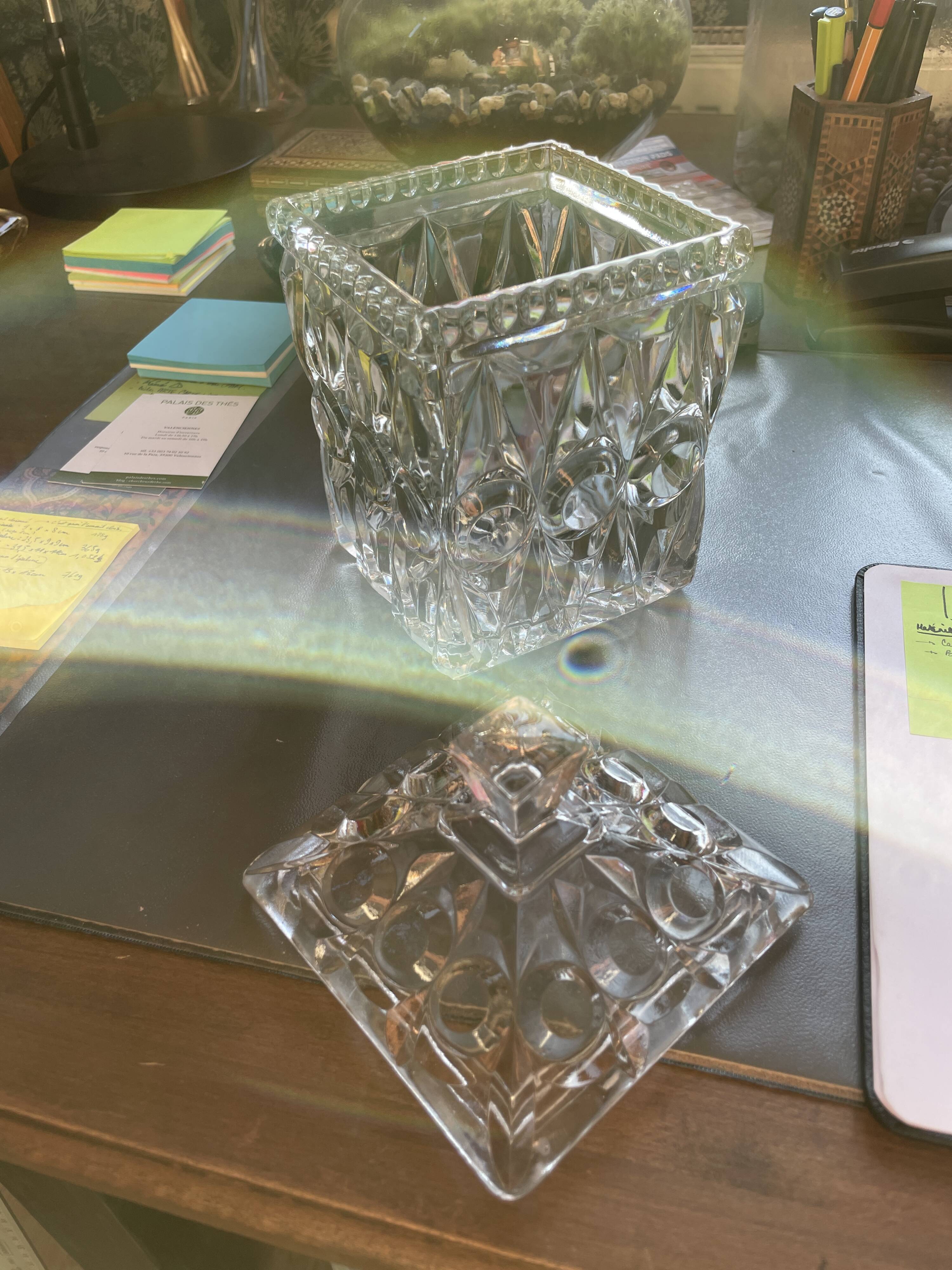 Square candy box