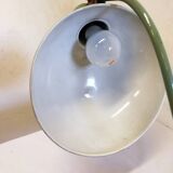 Industrial articulated desk lamp