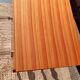 Pair of cherry wood marquetry bedside tables