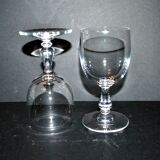 Set of 2 Uni crystal wine glasses from SAINT-LOUIS "2nd choice" H14cm