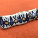 1920-1940 4 Knife holders Glazed ceramic from Nabeul, Tunisia