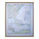 Etats-Unis et Antilles, carte de 1895