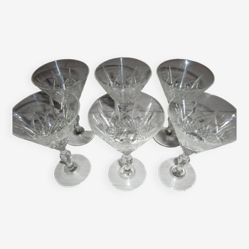 Lot de 6 pettits verres pour l'apéritif