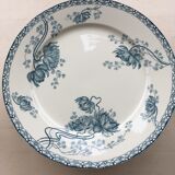 Lot 11 assiettes, soupière, saladier et plat Sarreguemines modèle Royat U x C