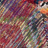 Berber carpet Butcher's with colored diamonds