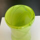 Vintage glass paste vase