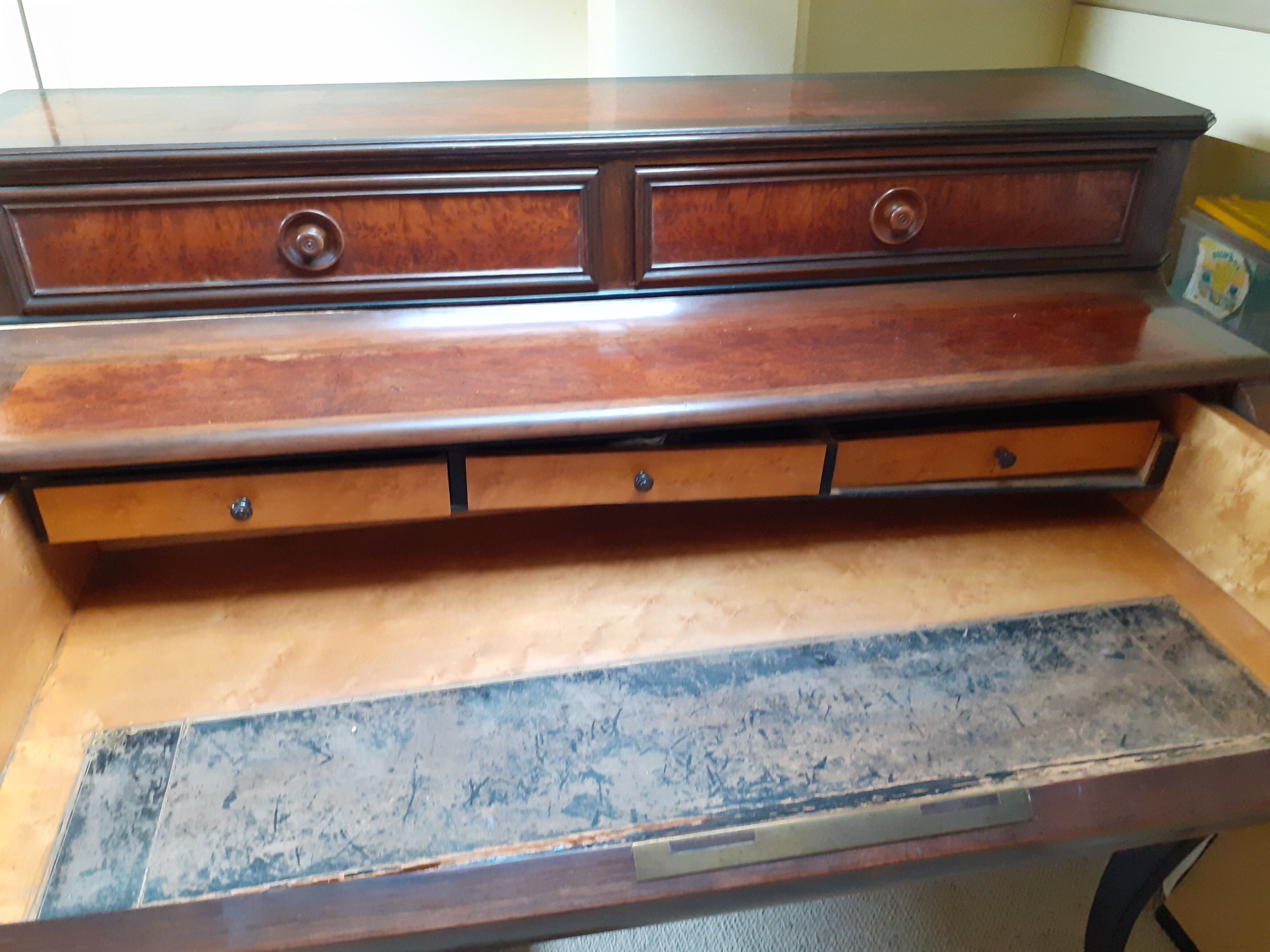 Napoleon III cylinder desk