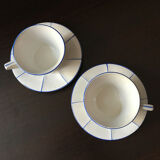 Art Deco coffee cups